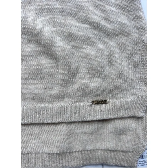 Aggel cashmere blend Knitwear Beige V-Neck Sweater Size S - Picture 5 of 8